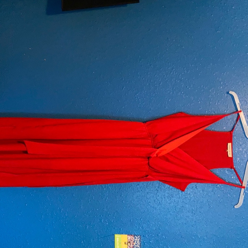 Red dress